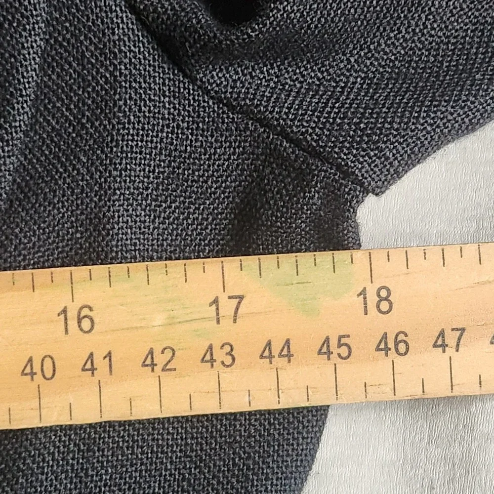 Vintage 70's‎ rrrruss Russ  Women's Blazer Jacket Black Union Made Size S/M